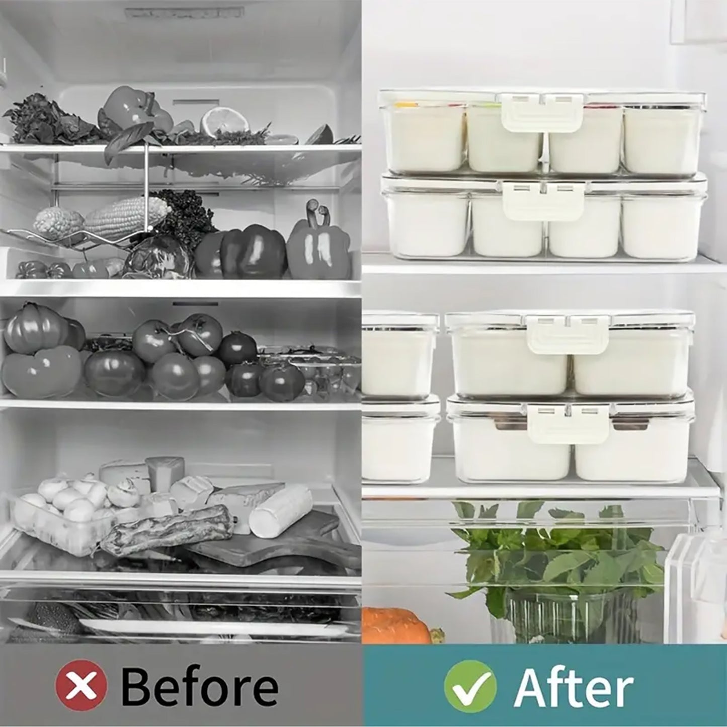 Asnews Divided Serving Tray with Lid and Handle, Snackle Box Charcuterie Container for Portable Snack Platters