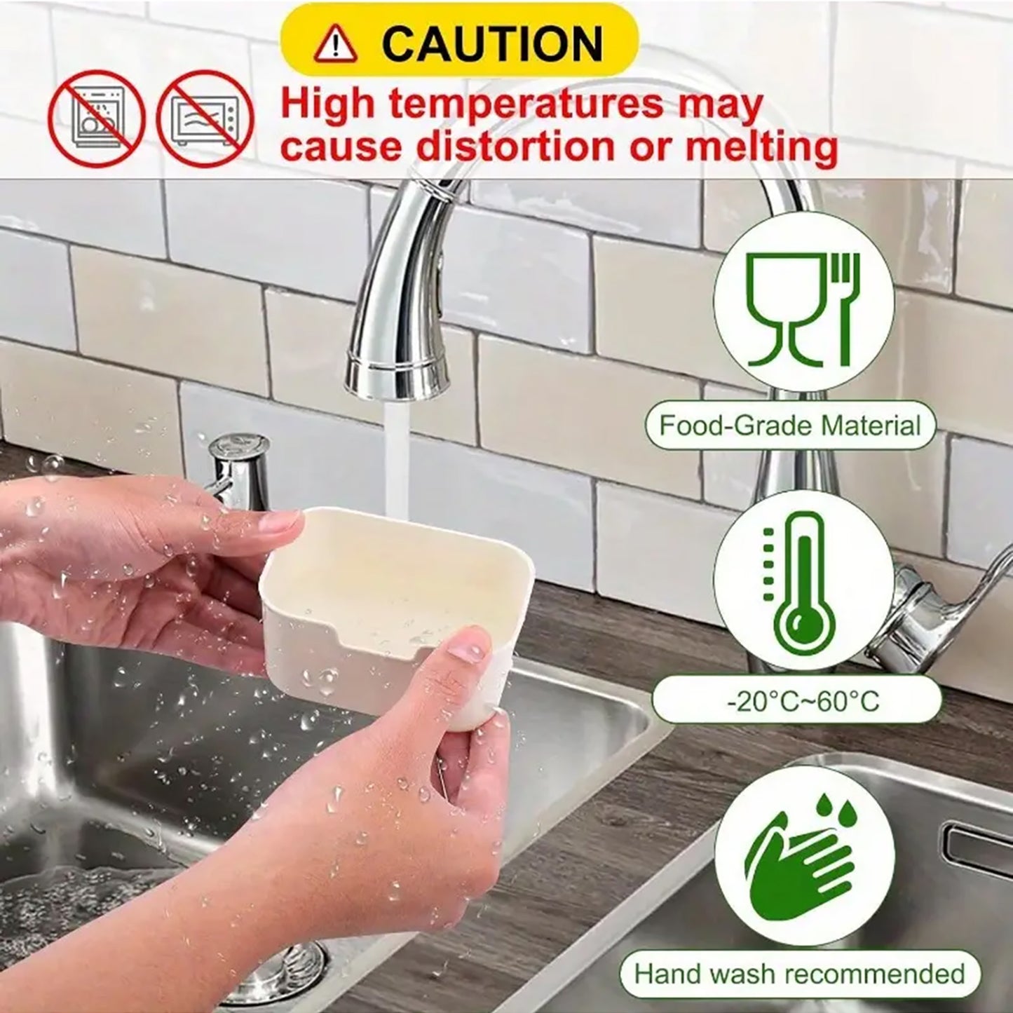 Asnews Divided Serving Tray with Lid and Handle, Snackle Box Charcuterie Container for Portable Snack Platters